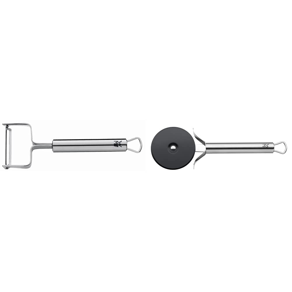 WMF Profi Plus Sparschäler 17 cm, Gemüseschäler rostfrei, Cromargan Edelstahl teilmattiert, spülmasc