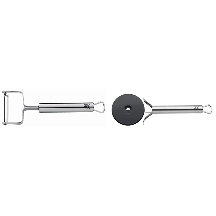 WMF Profi Plus Sparschäler 17 cm, Gemüseschäler rostfrei, Cromargan Edelstahl teilmattiert, spülmasc