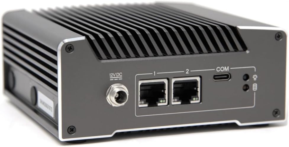 Protectli Vault V1211-2 Port, Micro Appliance/Mini PC - Intel N5105, 2X 2.5G NICs, 8GB LPDDR RAM on-