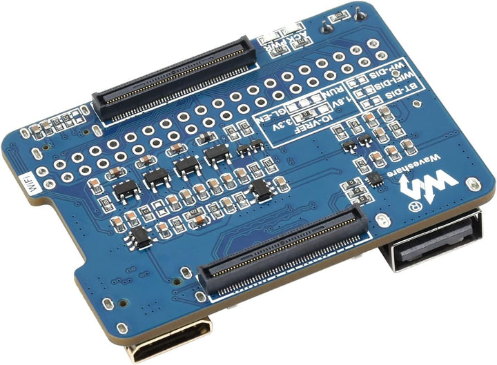 Nano Base Board (C) for Raspberry Pi Compute Module 4 Lite/EMMC, Same Size As The CM4,Standard CM4 S