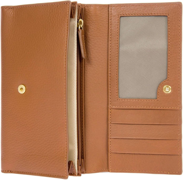 Brics Marmolada - Geldbörse 10cc 18 cm L RFID Tobacco, Tobacco
