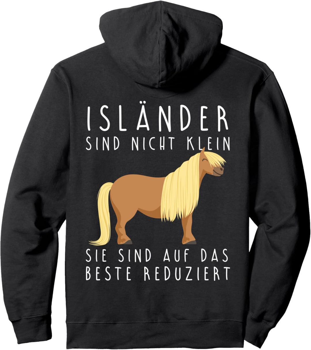 Islandpferd Isländer Island Pony Auf das beste reduziert Pullover Hoodie
