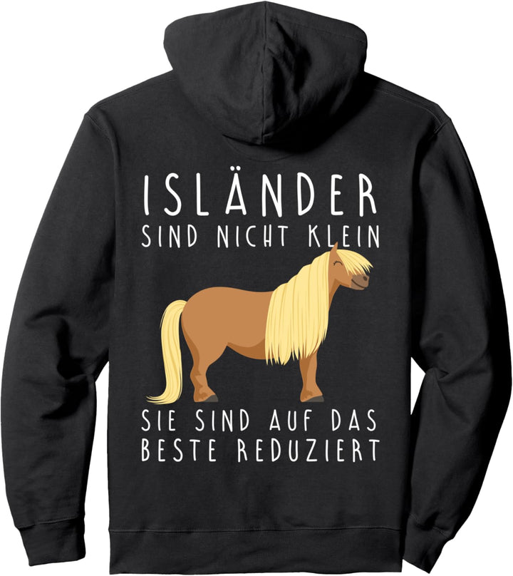 Islandpferd Isländer Island Pony Auf das beste reduziert Pullover Hoodie