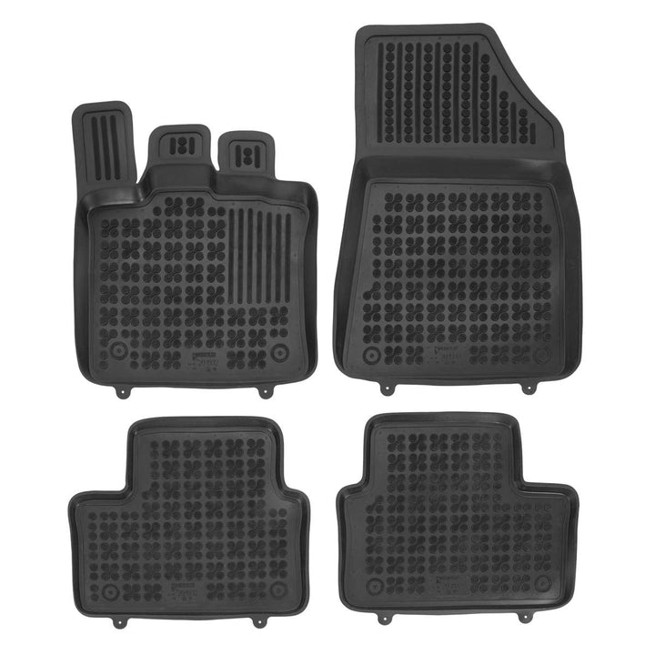 AZUGA Hohe Gummi Fussmatten mit Rand passend für Renault Captur II ab 2020/Renault Symbioz ab 2024/M