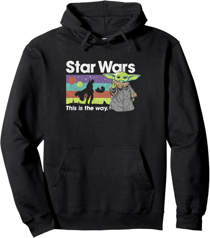Star Wars: The Mandalorian & The Child Go Their Own Way Pullover Hoodie