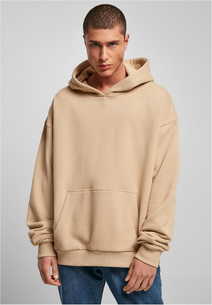 Build Your Brand Herren Kapuzenpullover Ultra Heavy Cotton Box Hoody, Oversized Hoodie für Männer, B