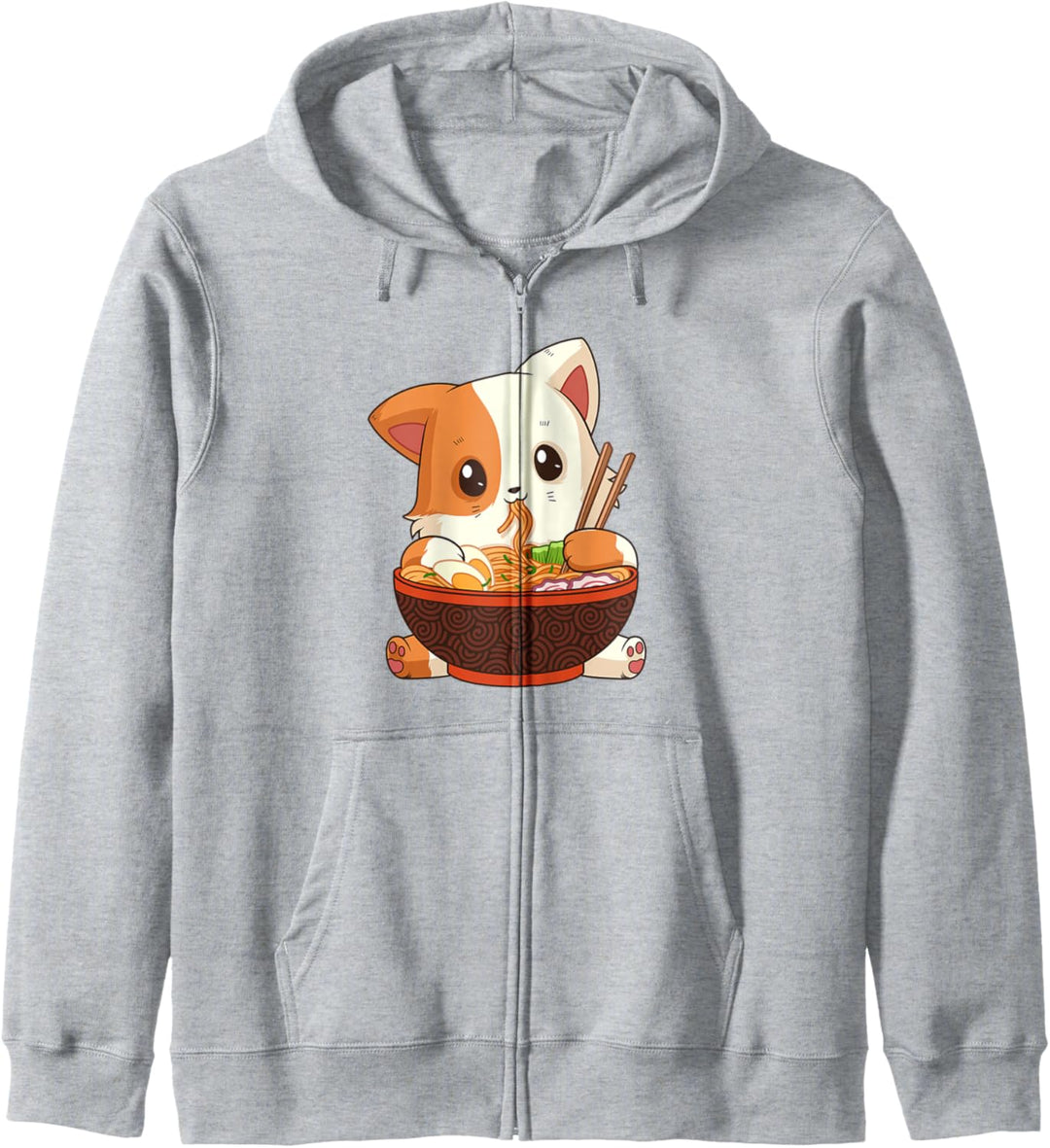 Kawaii Niedliche Anime Katze Otaku Japanische Ramen Nudeln Kapuzenjacke