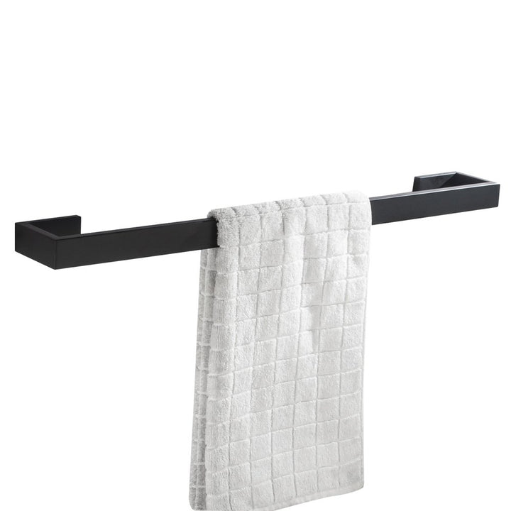 Flybath Handtuchstange SUS 304 Edelstahl Mattschwarzes Finish Handtuchhalter Badetuchhalter Wandmont