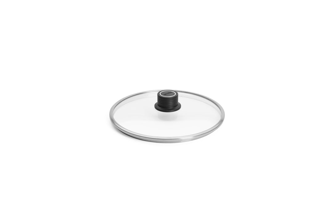 Woll Diamond Logic XR Sicherheitsglasdeckel, rund, Ø 24 cm, mit permanenter Entlüftung, transparent,
