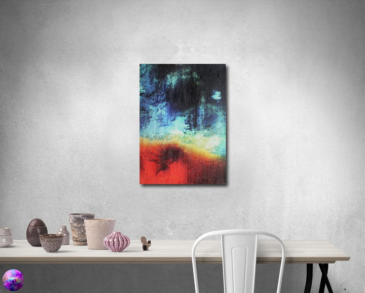 Original Gemälde Abstrakte Malerei Unikat - Strukturgemälde Acrylgemälde Moderne Kunst Wandkunst Hom