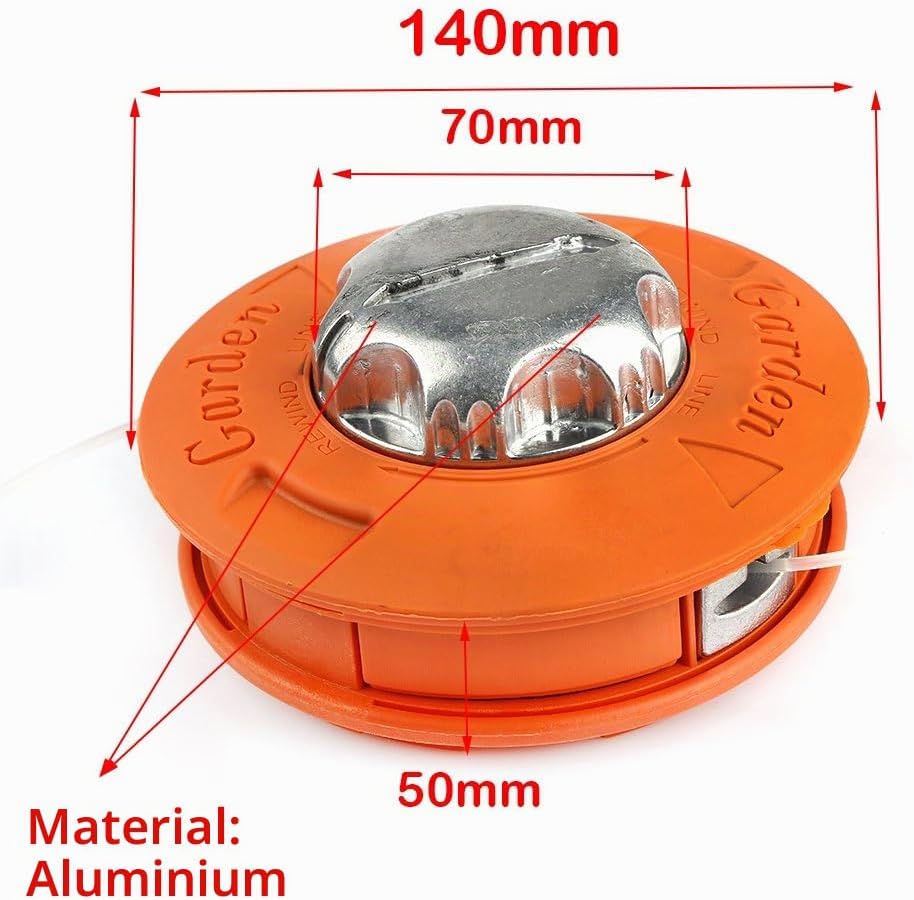 Fadenkopf Easy Load Mähkopf Fadenspule Motorsense Freischneider Rasentrimmer M10x1,25mm