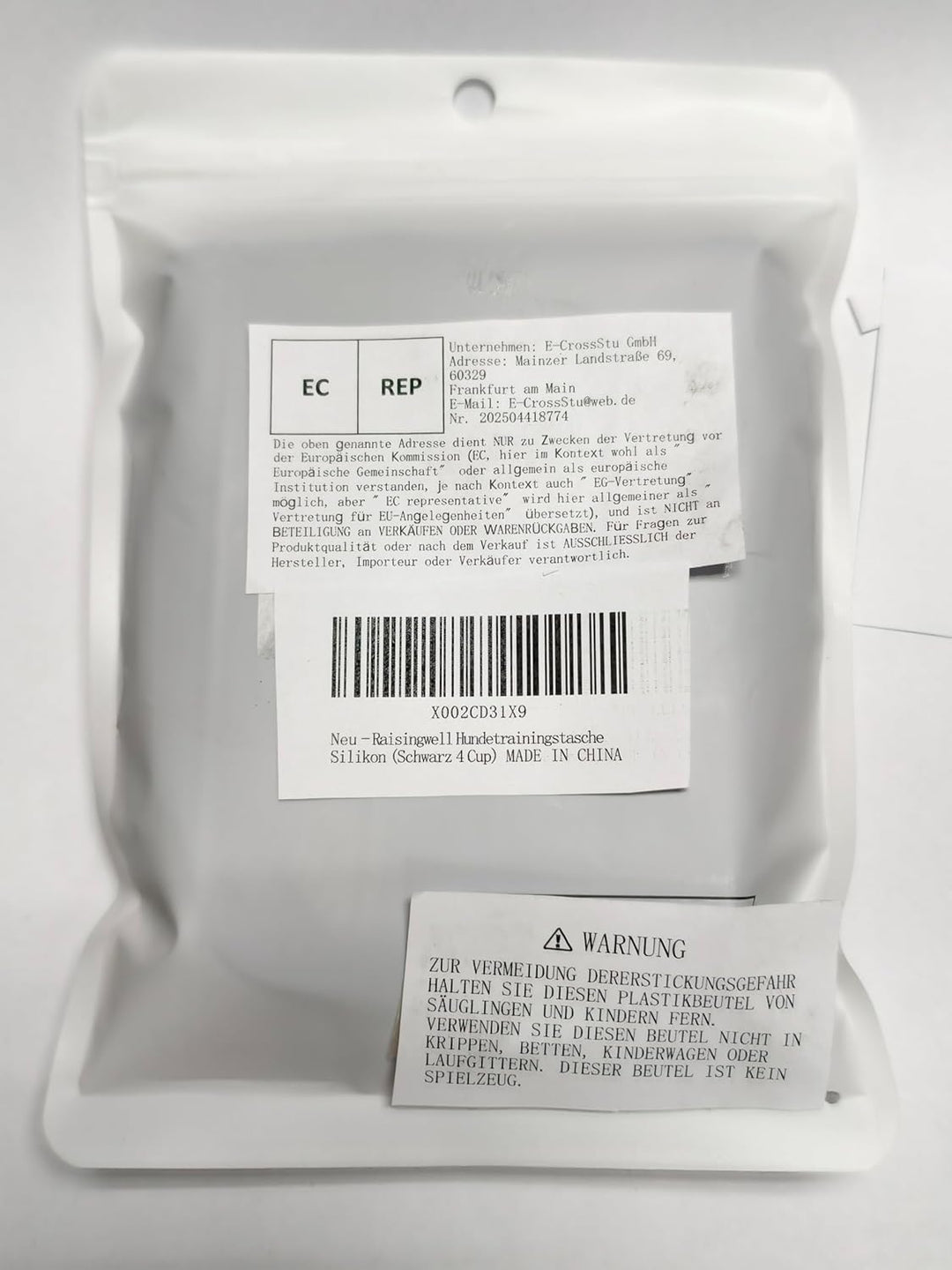 Leckerlitasche für Hunde, Multifunktions-Gassi Tasche mit Silikonbeutel, Futterbeutel für Hundetrain