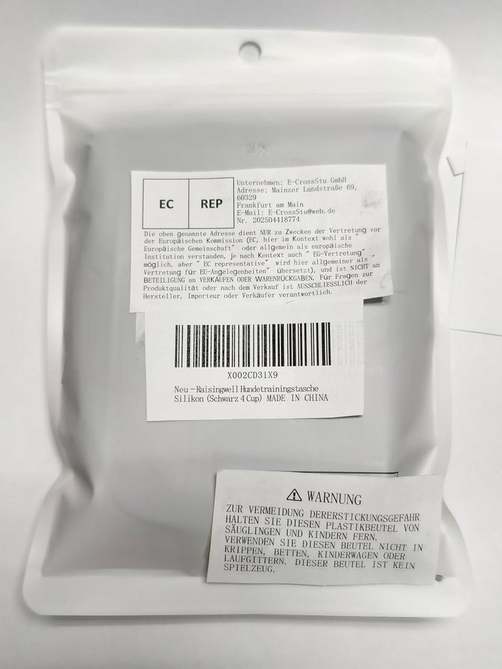 Leckerlitasche für Hunde, Multifunktions-Gassi Tasche mit Silikonbeutel, Futterbeutel für Hundetrain