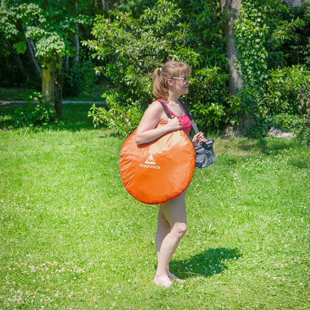 Cabana Rapida - grosse XXL Pop up Strandmuschel zum Verschliessen - UV 50+ Sonnenschutz, für 2-4 Per