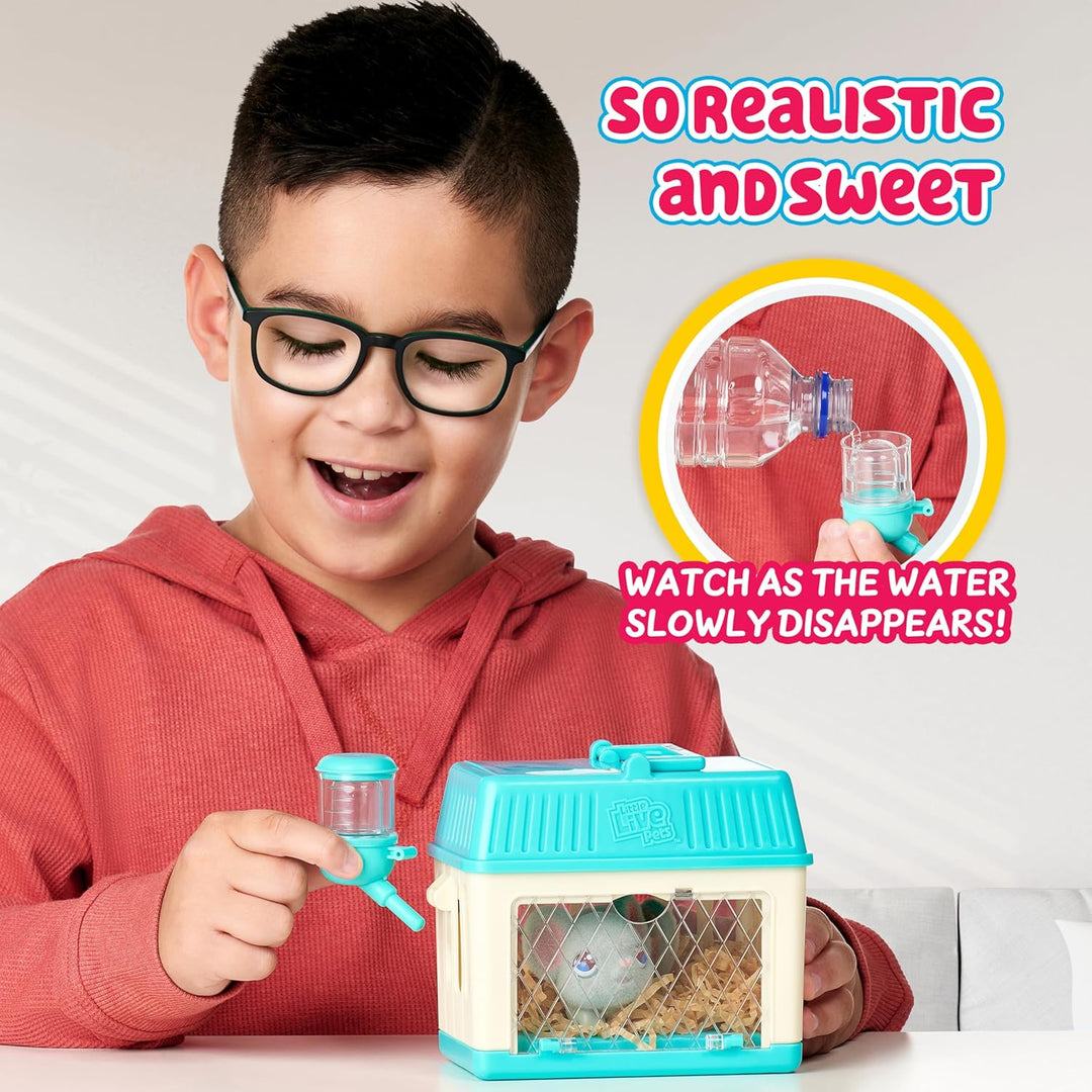 Little Live Pets Mama Surprise Mini Maus-Spielset: Lil‘ Mouse; die Mäuse-Mama bekommt 2,3 oder 4 Bab