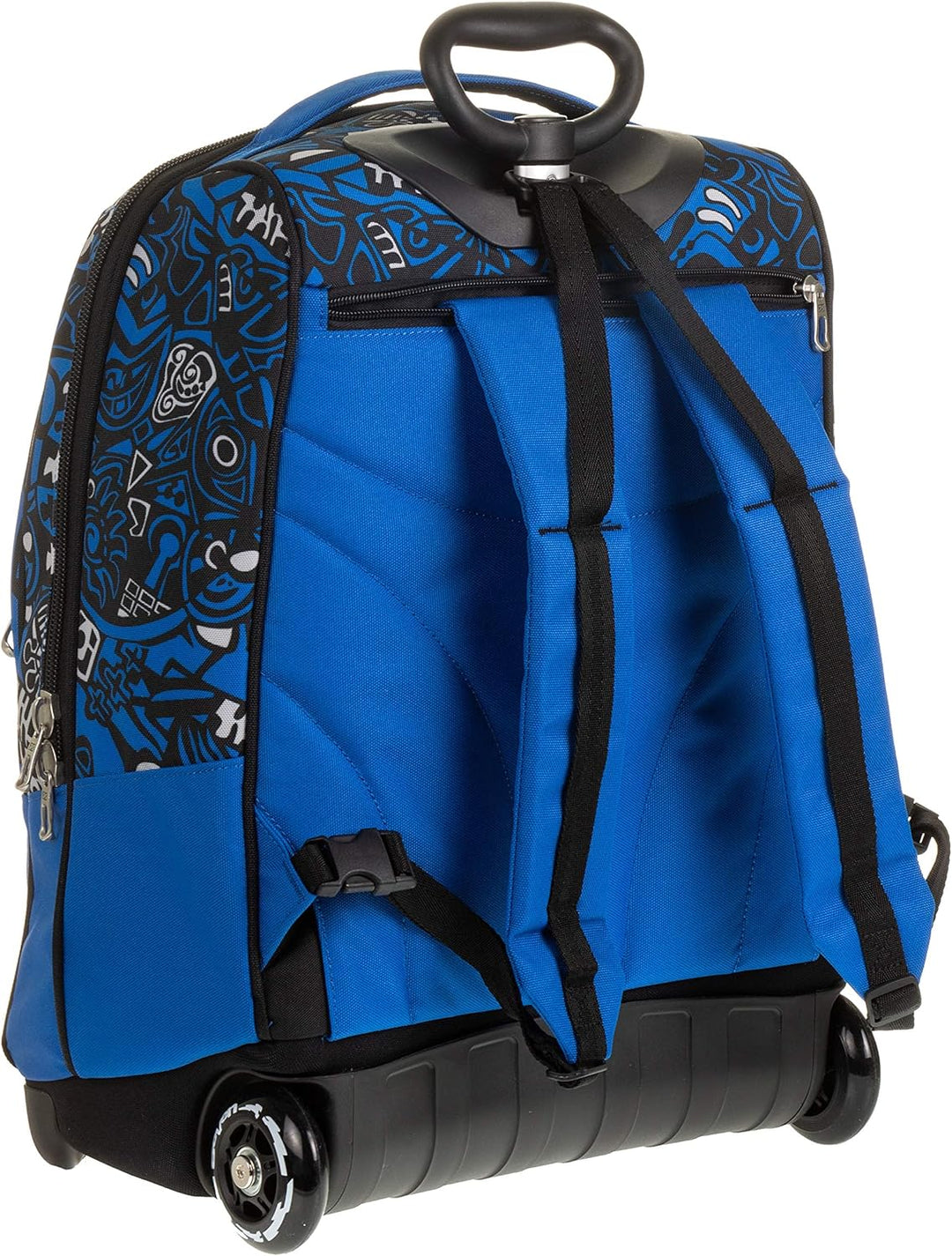 Seven TROLLEY, 2 in 1, Schulranzen mit Rollen, Rucksack mit Trolleyfunktion für Kinder, ab 1. Klasse