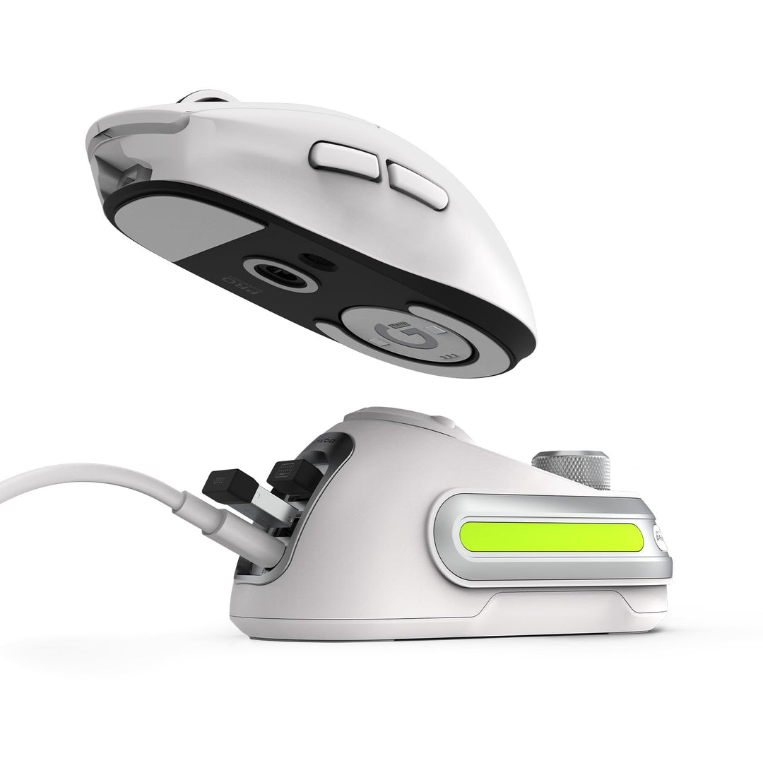 Fanxoo G-Power Ladestation für Logitech G502 G502X Plus G903 G703 G Pro Wireless 1Gen 2Gen 3Gen Kabe