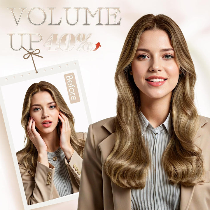 Elailite Extensions Echthaar Bonding 1g/s 50cm #4P27 Mittelbraun/Honigblond U Tip Hair Extensions Ha