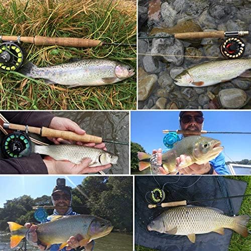 MAXIMUMCATCH Sky High Fliegenfischen Rute 2/3/4/5/6/7/8wt, Graphit IM12 Rutenblank, AAAA Handgriff,