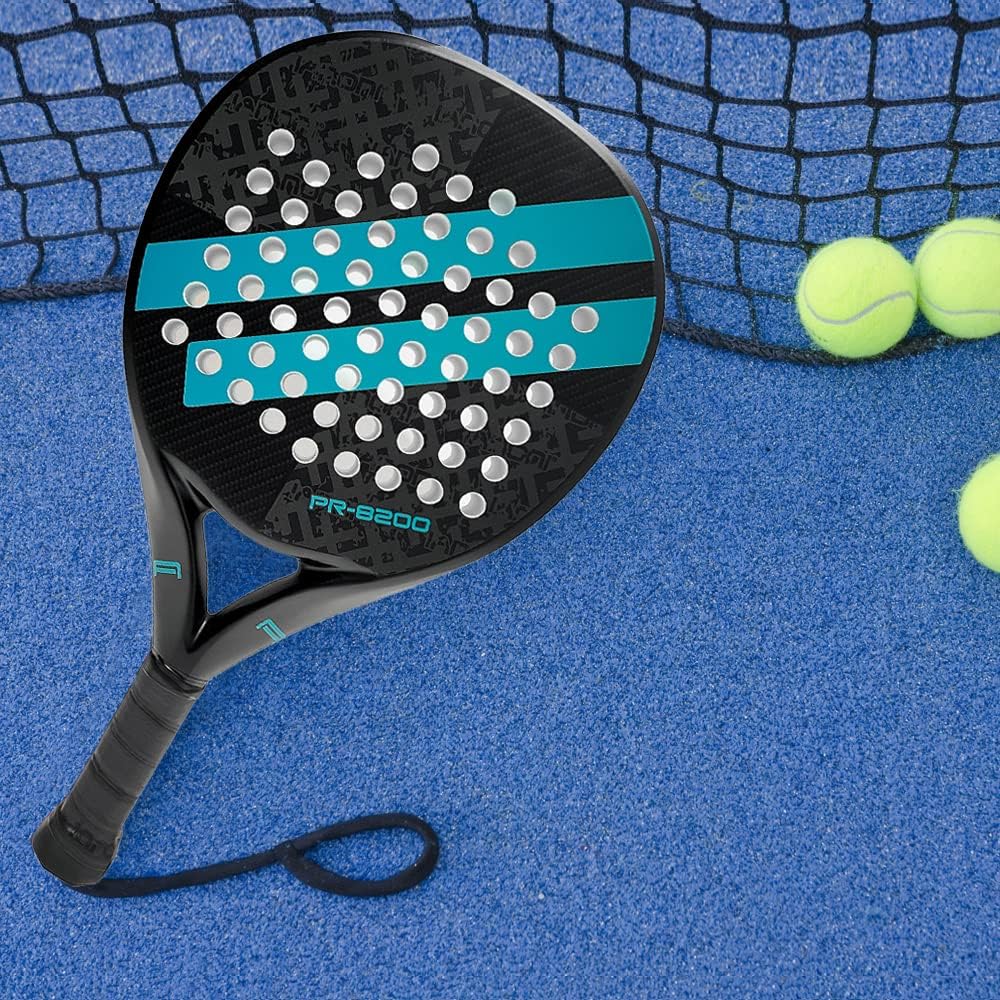 IANONI Padelschläger, Karbonfaser-Oberfläche mit Eva-Memory-Flex-Schaum-Kern, Padel-Tennisschläger E