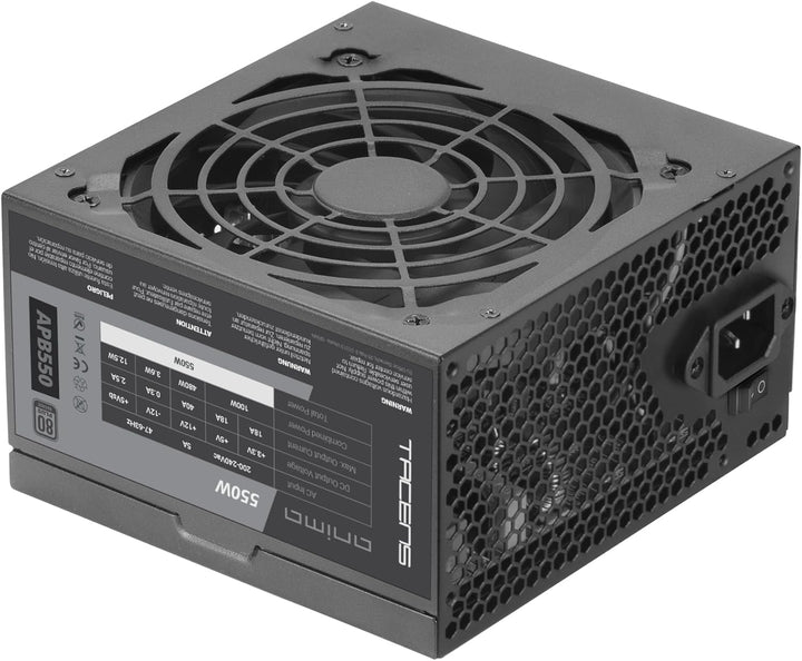 Tacens Anima APB550, Netzteil PC ATX 550W, 80Plus Bronze, 85% SMD Technologie, Ultraleiser 12cm Lüft