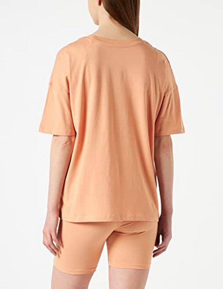 Schiesser Damen Schlafanzug Kurz Pyjamaset 42 Apricot (Orange), 42 Apricot (Orange)