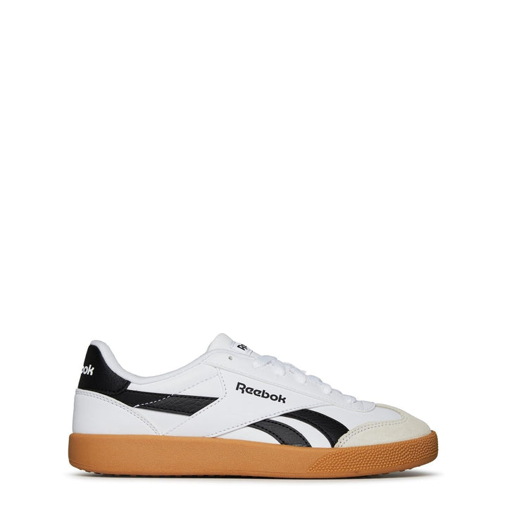 Reebok Unisex Smash Edge S Sneaker 36 EU White Black Gum, 36 EU White Black Gum