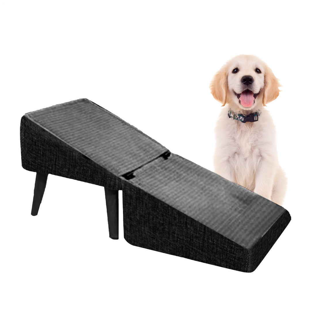 Haustiertritt, Haustiertreppe Für Kleine Hunde, rutschfeste Verstellbare Hunderampe, Hundetreppe Kla