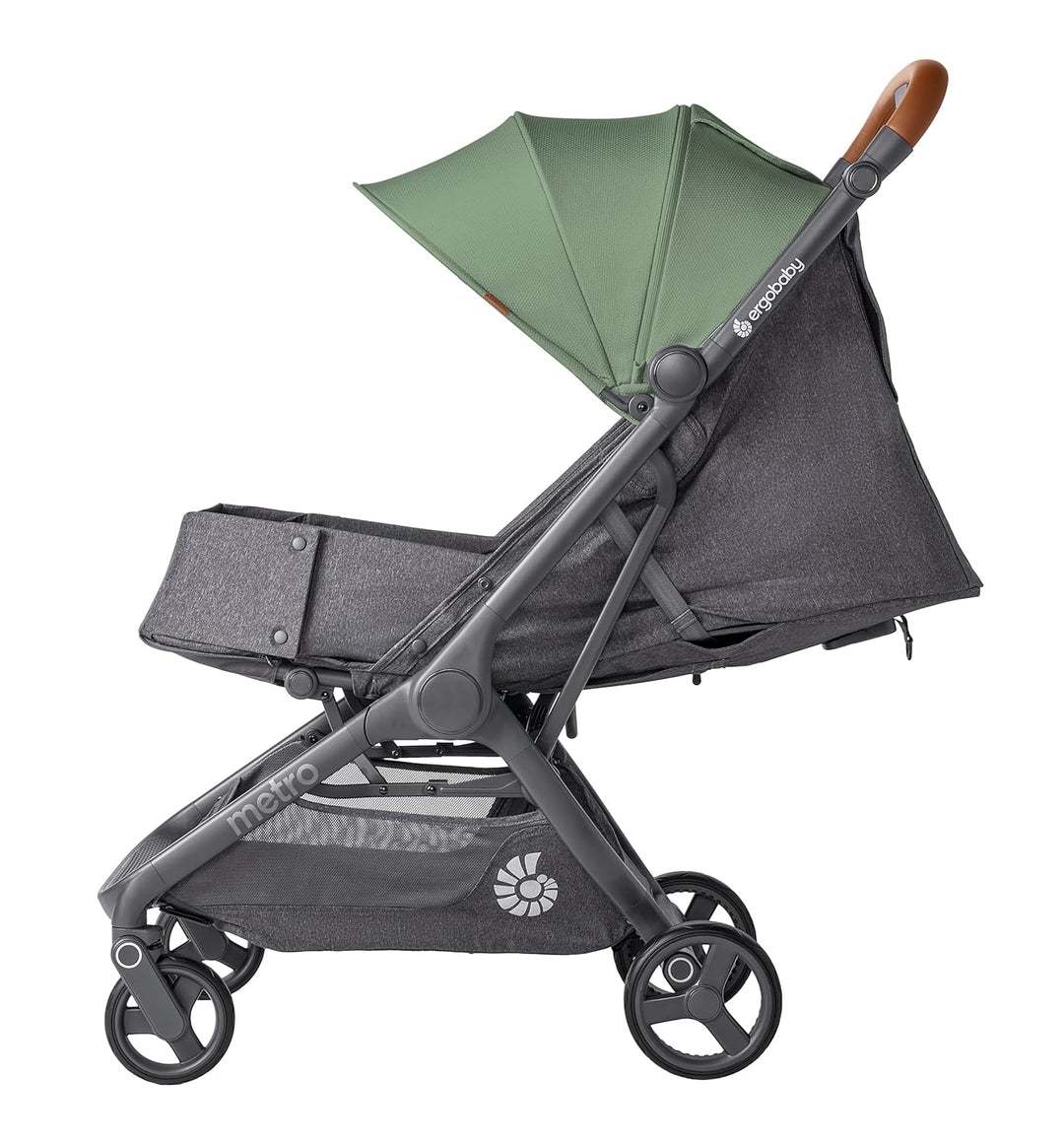 Ergobaby Metro3 Deluxe Kinderwagen Buggy mit Liegefunktion, Baby-Buggy ab Geburt bis 22kg (0-4 Jahre