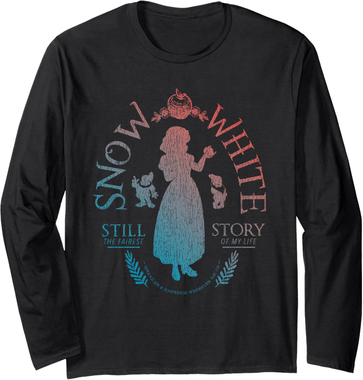 Disney Snow White Still the Fairest Story Langarmshirt