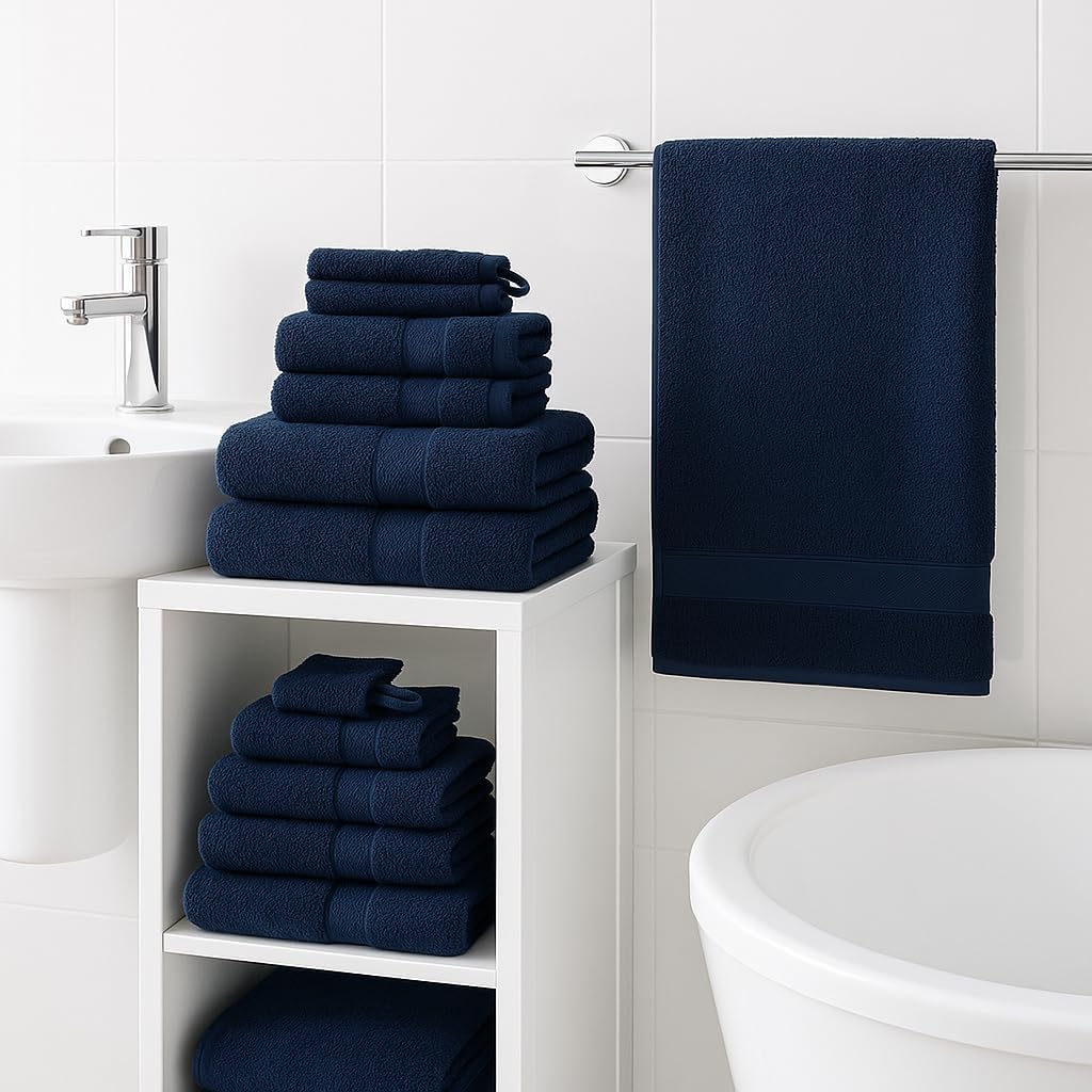 Betz Premium 10er Frottier Handtuch-Set - 2X Liegetücher - 4X Handtücher - 2X Gästetücher - 2X Wasch