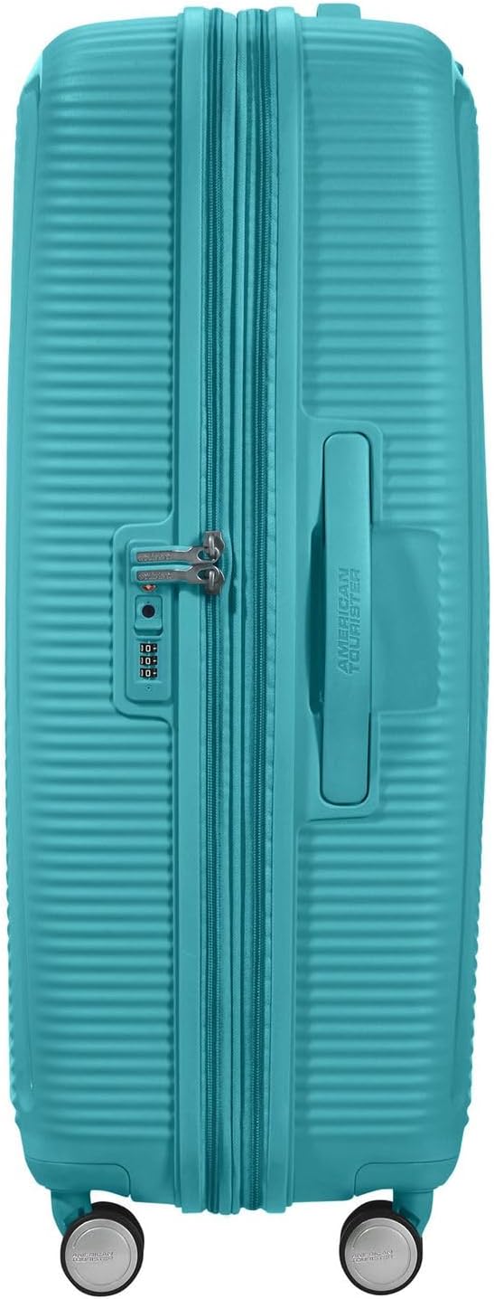 American Tourister Spinner EXP TSA Sound Box Turquoise Tonic 77 Unisex Erwachsene, Türkis, Tonic, 77