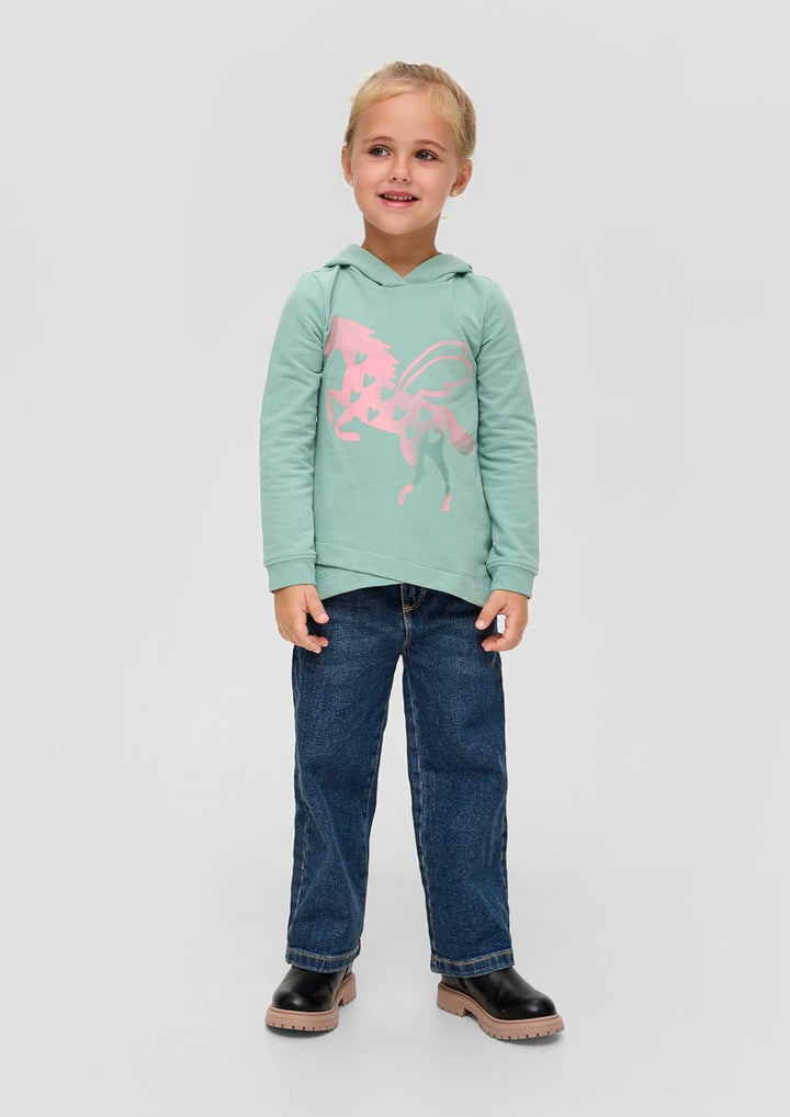 s.Oliver Jeans/Regular Fit/Mid Rise/Wide Leg/Weitenregulierung 104 Blau, 104 Blau