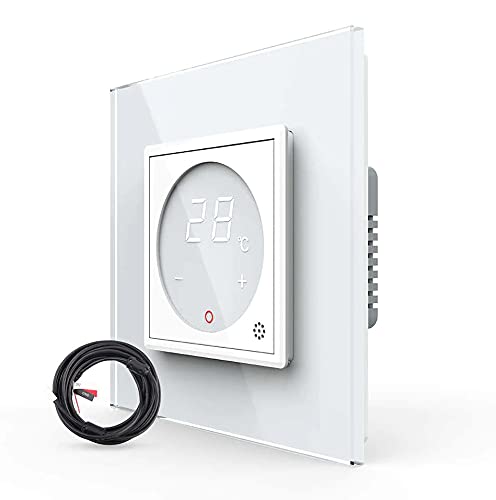 LIVOLO Digitales Touch Raumthermostat mit Bodenfühler/Temperaturfühler für Fussboden/Elektroheizung