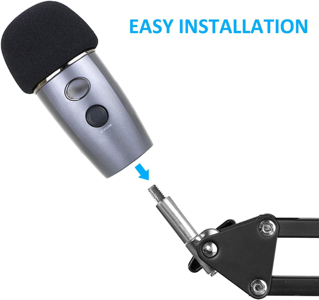 Blue Yeti Nano Arm mit Pop Filter - Mikrofon Arm mit Popschutz für Blue Yeti Nano Mic von YOUSHARES