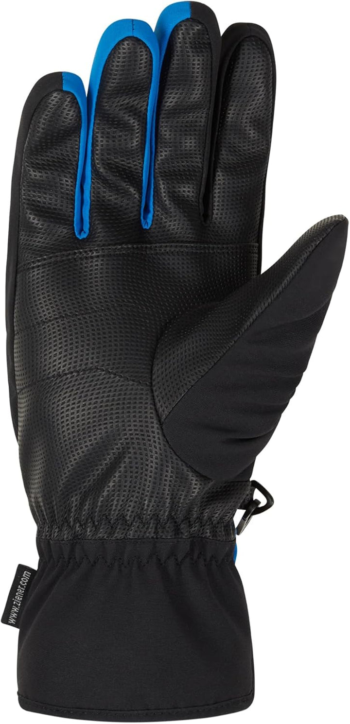 Ziener Herren Gabino Ski-Handschuhe/Wintersport |warm, Atmungsaktiv black.persian blue 9.5, black.pe