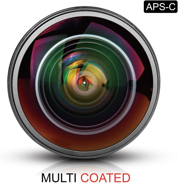 Meike Optics MK 8mm f3.5 Fisheye-Objektiv Ultra-Weitwinkel für Fuji
