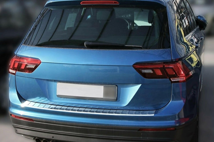 Ladekantenschutz Edelstahl CHROM innen und aussen kompatibel für VW Tiguan II | BJ ab 2016> | premiu