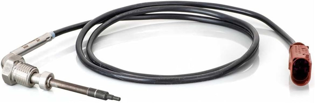 HELLA 6PT 014 494-531 Sensor, Abgastemperatur - 2-polig - geschraubt - Kabel: 1000mm