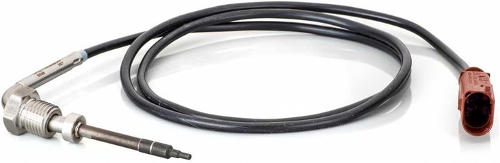 HELLA 6PT 014 494-531 Sensor, Abgastemperatur - 2-polig - geschraubt - Kabel: 1000mm