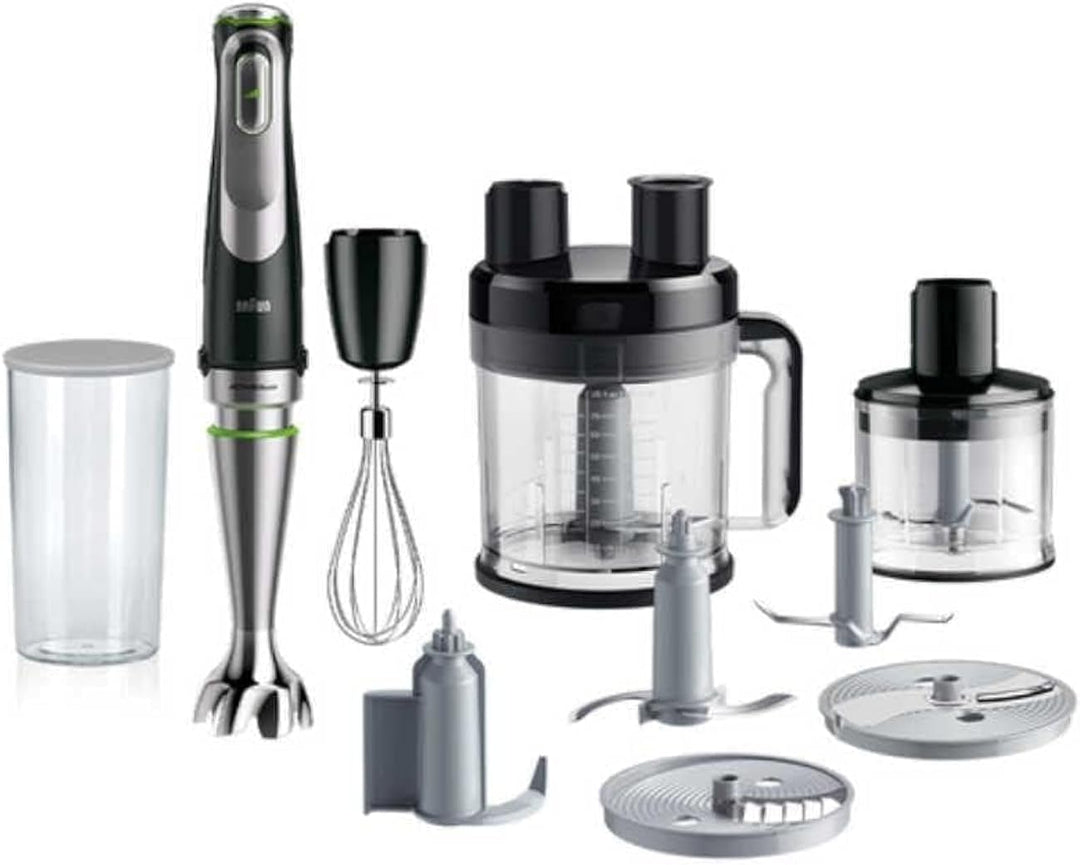 Braun MultiQuick 9 MQ 9195XLI 2L Pürierstab 1200W Schwarz, Edelstahl