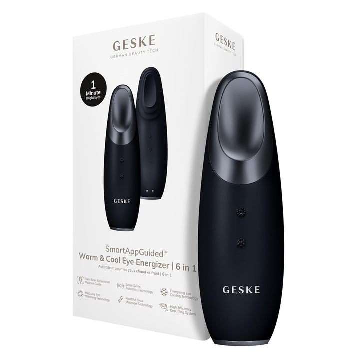 GESKE | SmartAppGuided™ Warm & Cool Eye Energizer | 6 in 1 + GESKE Hydrating Serum | Set mit passend