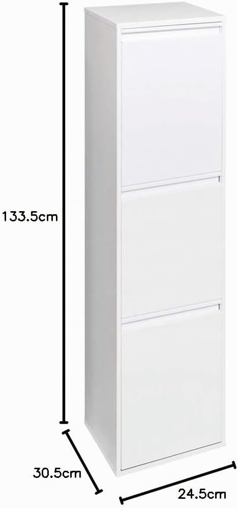 ARREGUI Basic CR301-B Mülltrennsystem aus Stahl | 3 Fächer Mülleimer für die Küche | 3 Fach Abfallei