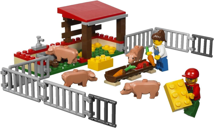 LEGO City 7684 - Ferkel-Gehege mit Traktor