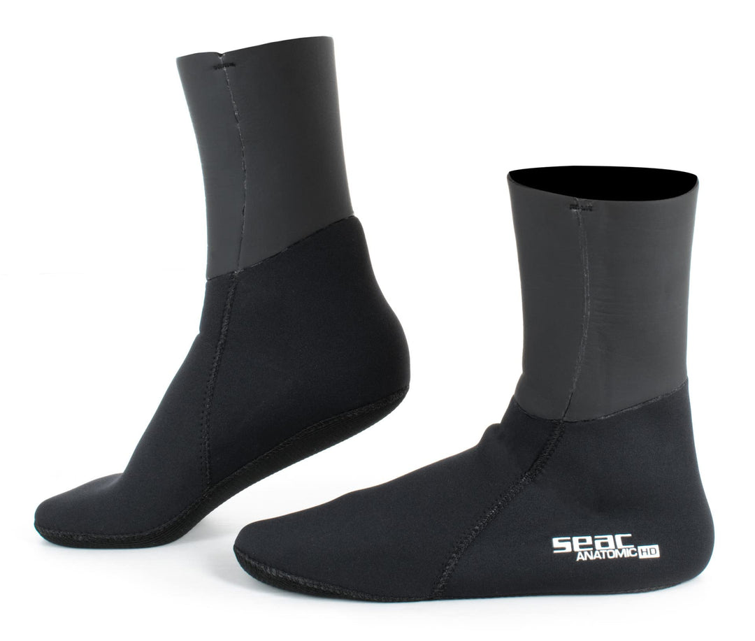 Seac Anatomic, Neoprensocken, Thermosocke für Apnoe und Tauchen mit Tauchflossen S 5 mm, S 5 mm
