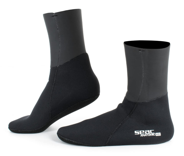 Seac Anatomic, Neoprensocken, Thermosocke für Apnoe und Tauchen mit Tauchflossen S 5 mm, S 5 mm