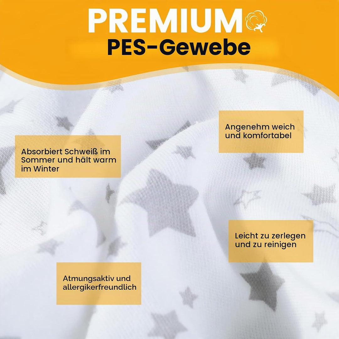 Orzbow Universal Bezug für Babyschale,Schutzbezug aus 100% Baumwolle,Perfekter Passform für Babyscha