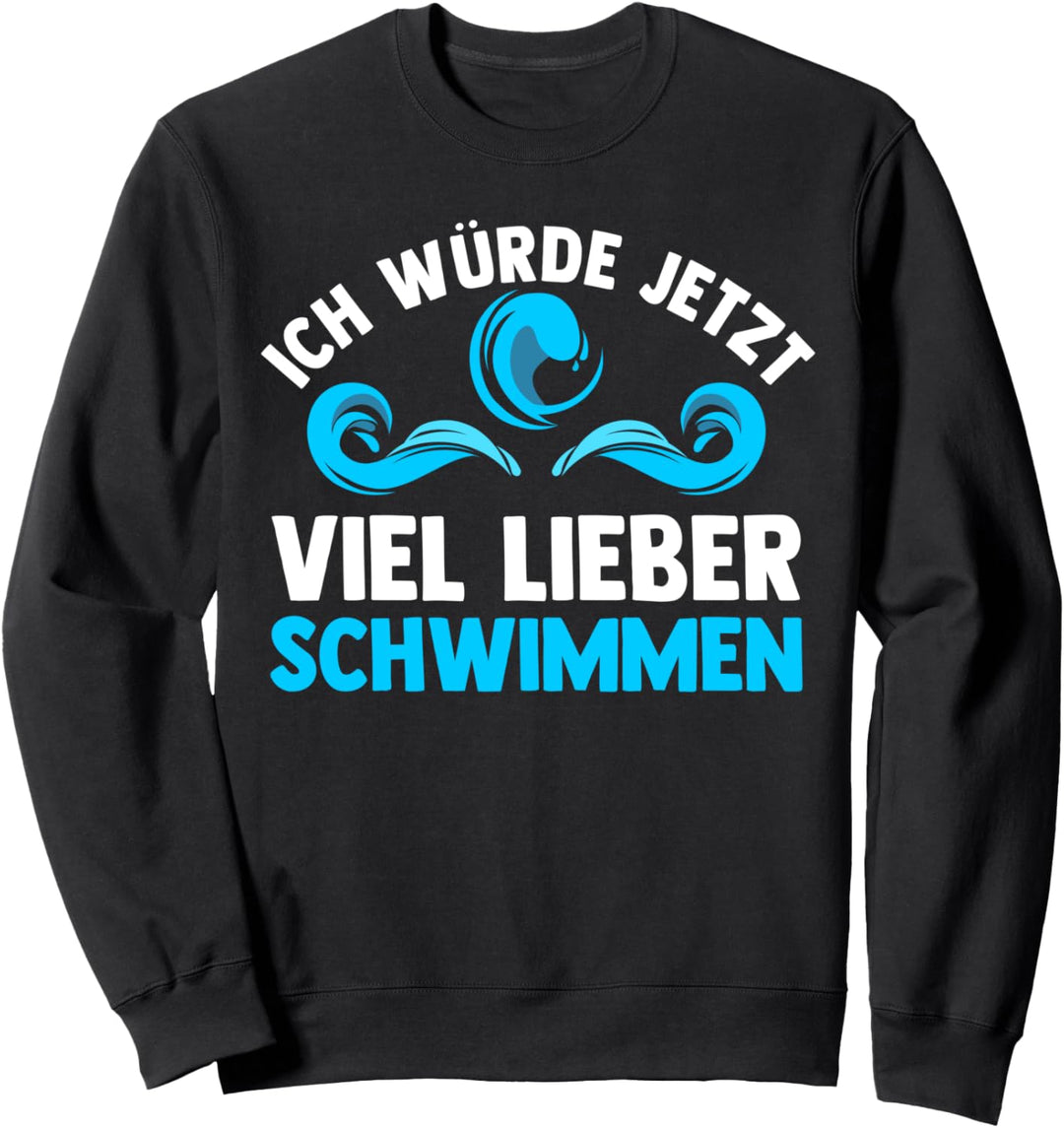Schwimmer Schwimmen Sweatshirt