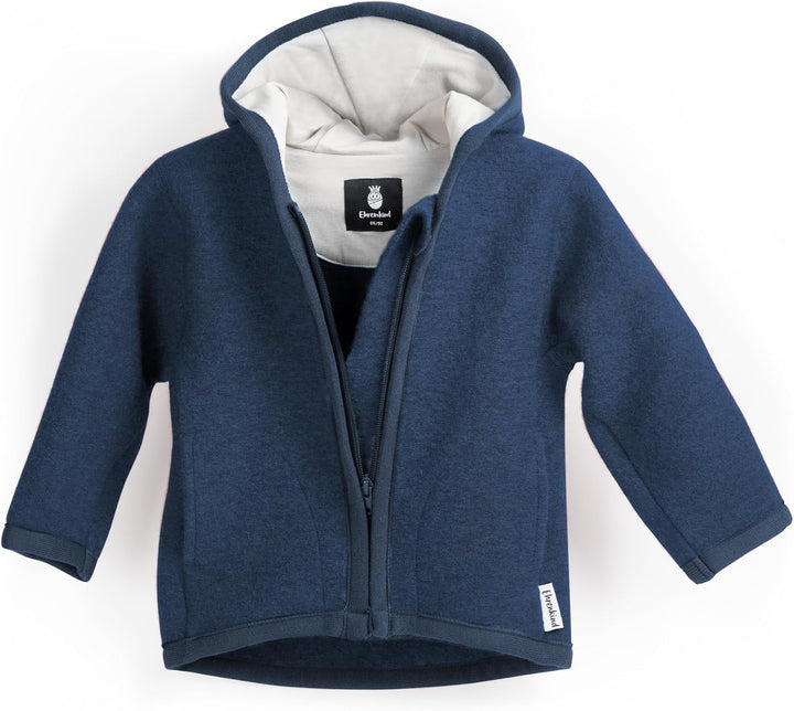 Ehrenkind® Walkjacke | Jacke für Kind aus Natur Schurwolle mit Reissverschluss | Walk Jacke für Baby