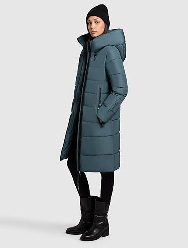 khujo - Damen - Wintermantel - Jilias 5 Steppmantel Winterjacke XS DIM-BLUE, XS DIM-BLUE
